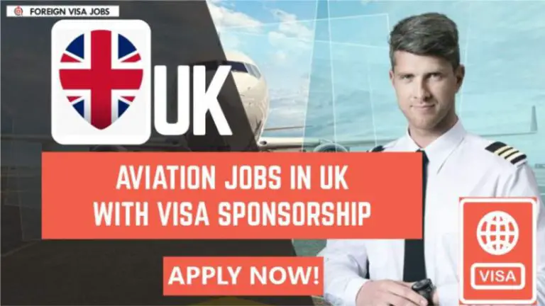 Aviation Jobs in UK with Visa Sponsorship