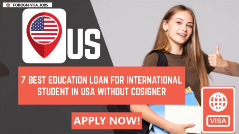 Best Education Loan for International Students in USA without Cosigner