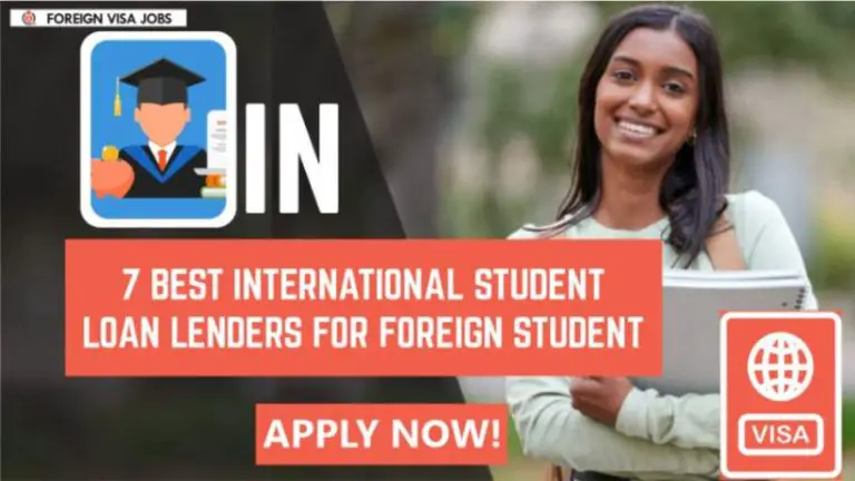 Best International Student Loan Lenders For Foreign Students