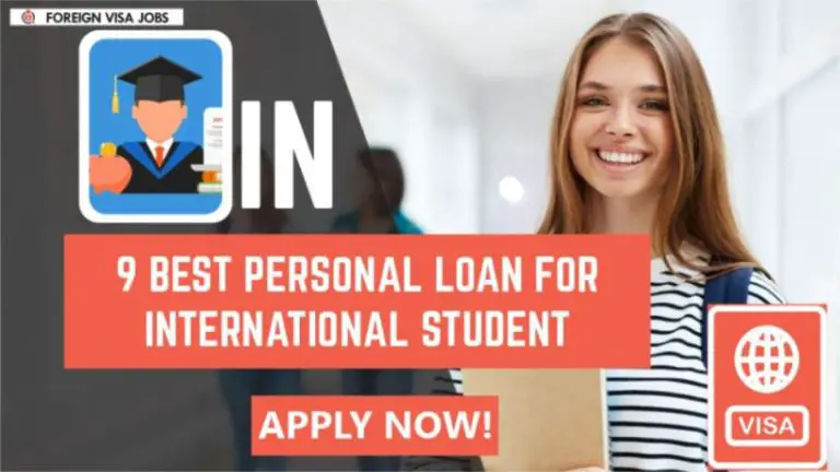 Best Personal Loan for International Students