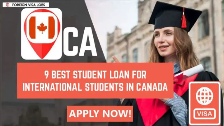 Best Student Loan for International Students in Canada