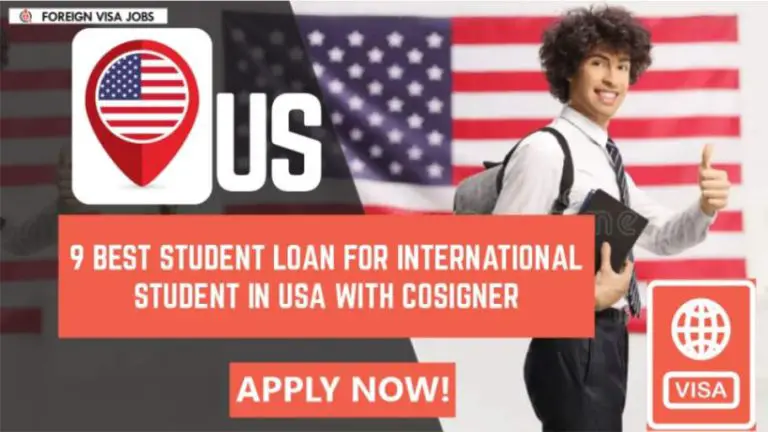 Best Student Loan for International Students in USA with Cosigner