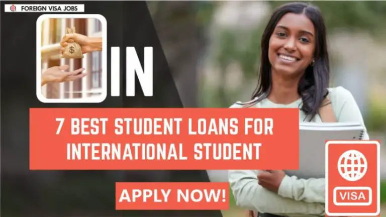 Best Student Loans for International Students