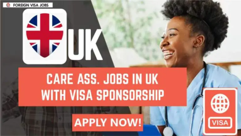 Care Assistant Jobs in UK with Visa Sponsorship