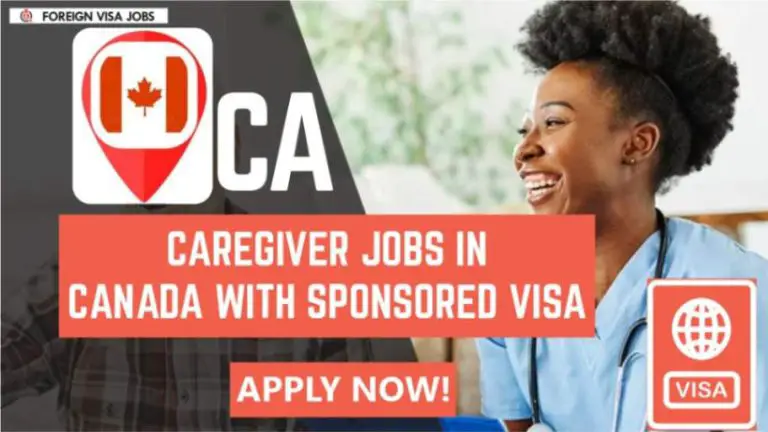 Caregiver Jobs in Canada With Visa Sponsorship