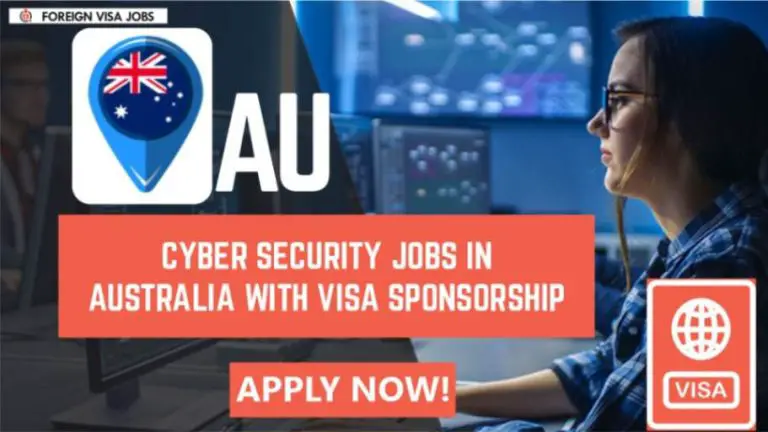 Cyber Security Jobs in Australia with Visa Sponsorship