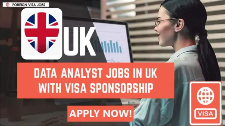 Data analyst Jobs in UK with Visa Sponsorship