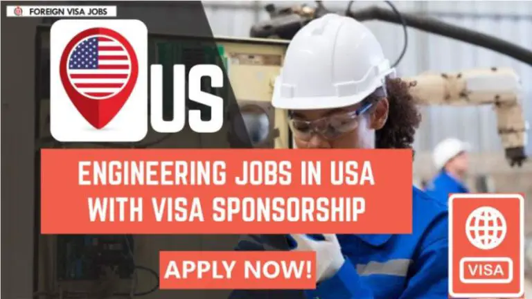 Engineering Jobs in USA with Visa Sponsorship