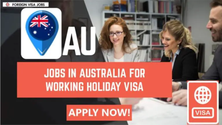 Jobs in Australia for Working Holiday Visa