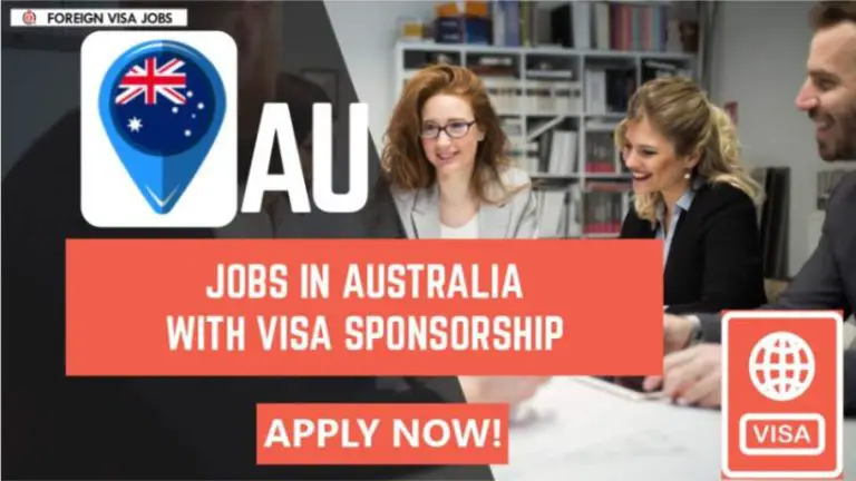 Jobs in Australia with Visa Sponsorship