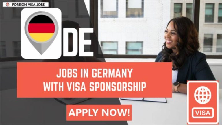 Jobs in Germany with Visa Sponsorship