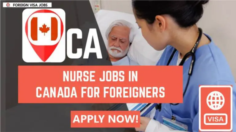 Nurse Jobs in Canada for Foreigners