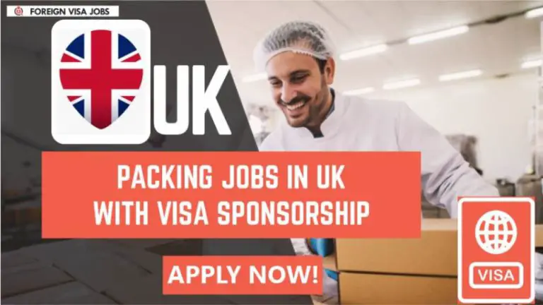 Packing Jobs in UK with Visa Sponsorship