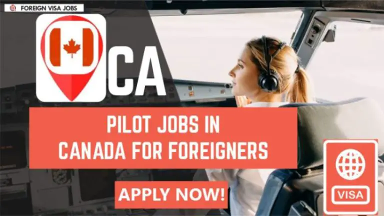 Pilot Jobs in Canada for Foreigners