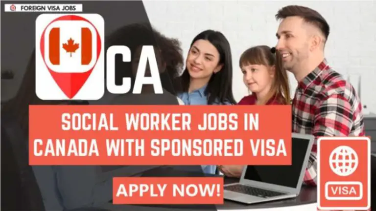 Social Worker Jobs in Canada With Visa Sponsorship