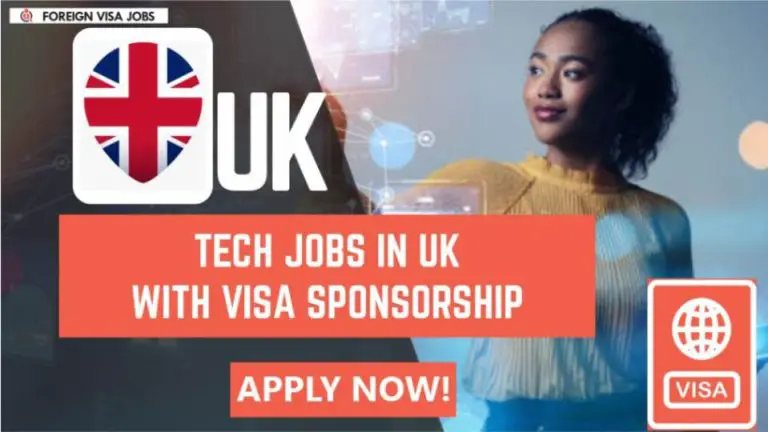 Tech Jobs in UK with Visa Sponsorship