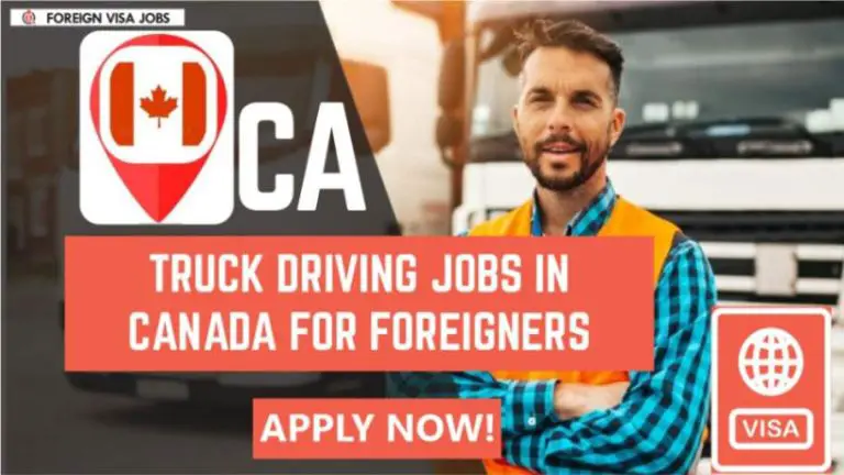 Truck driving Jobs in Canada for Foreigners