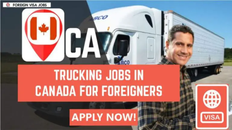 Trucking Jobs in Canada for Foreigners