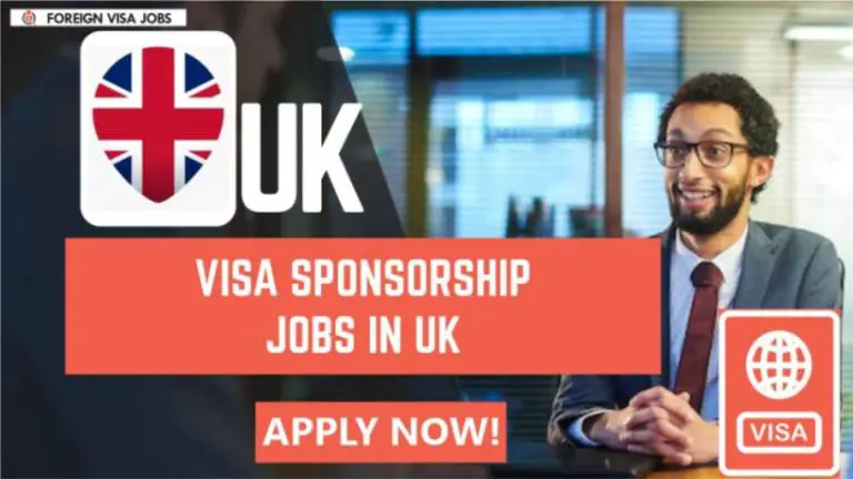 Visa Sponsorship Jobs in UK