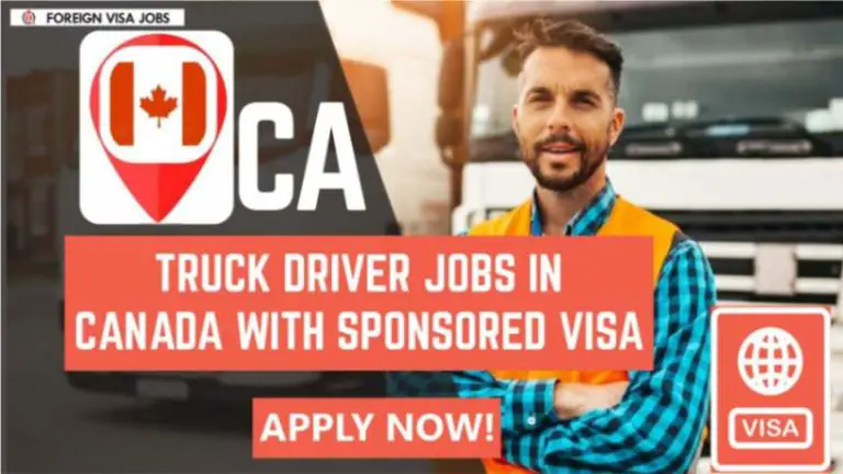 truck driver jobs in canada with visa sponsorship