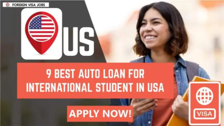 Best Auto Loan for International Students in USA