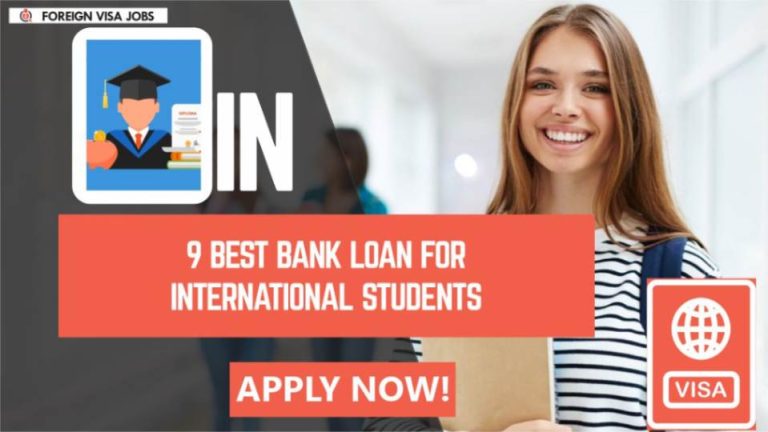 Best Bank Loan for International Students