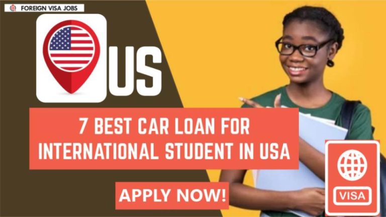 Best Car Loan for International Students in USA