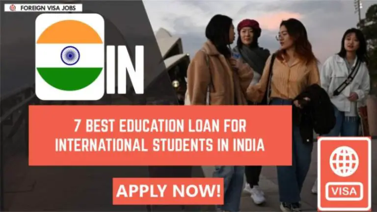 Best Education Loan for International Students in India