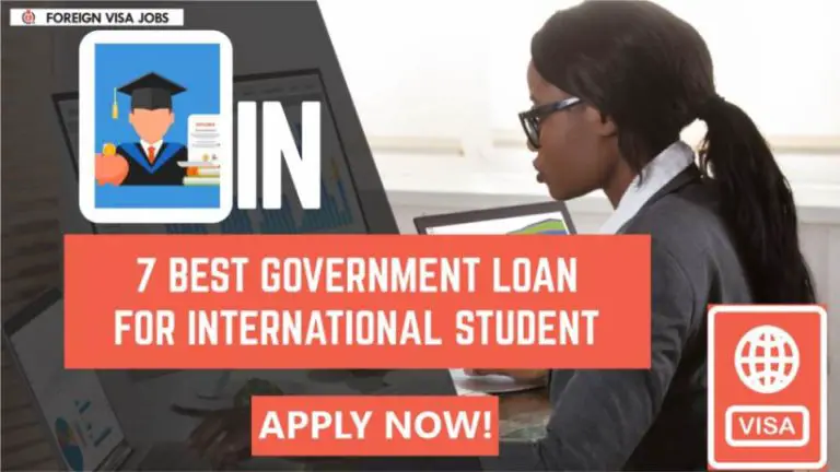 Best Government Loan for International Students