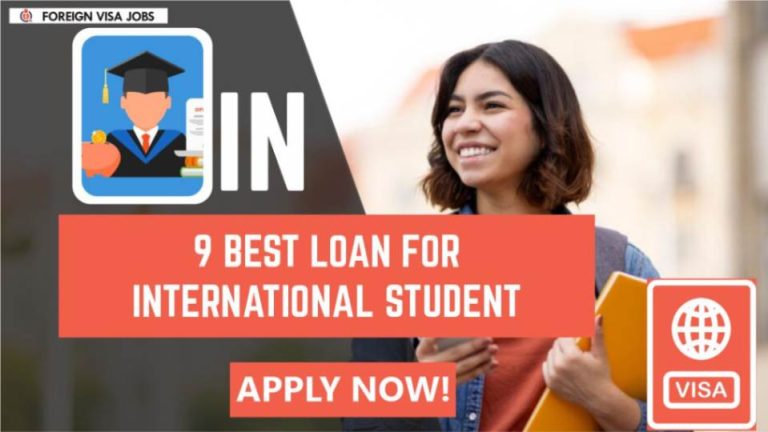 Best Loan for International Students