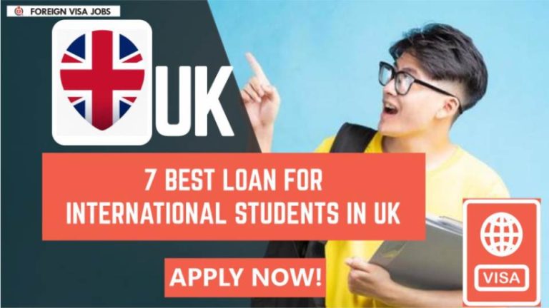 Best Loan for international Students in UK