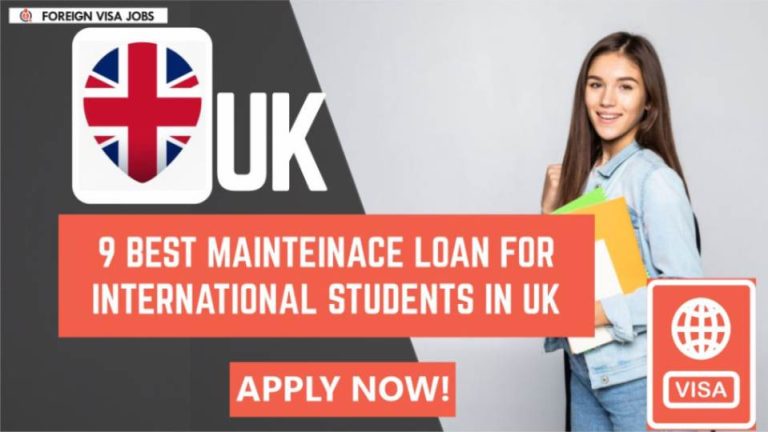 Best Maintenance Loan for International Students in UK