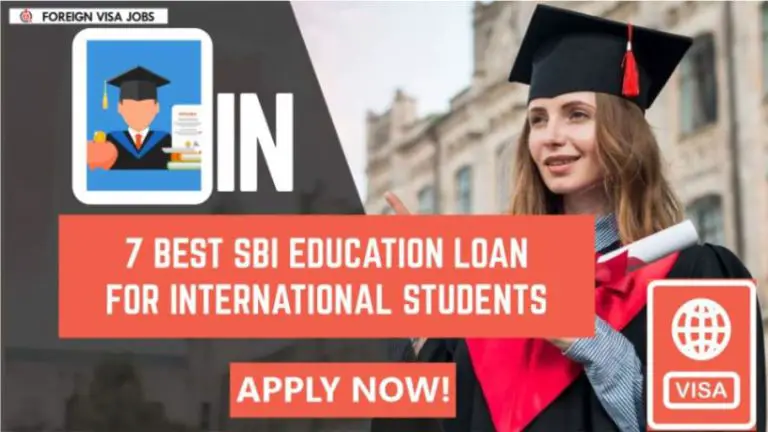 Best SBI Education Loan for International Students