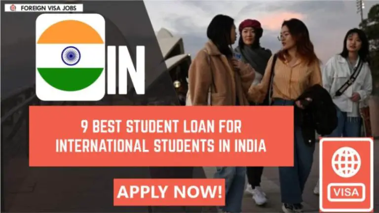 Best Student Loan for International Students in India