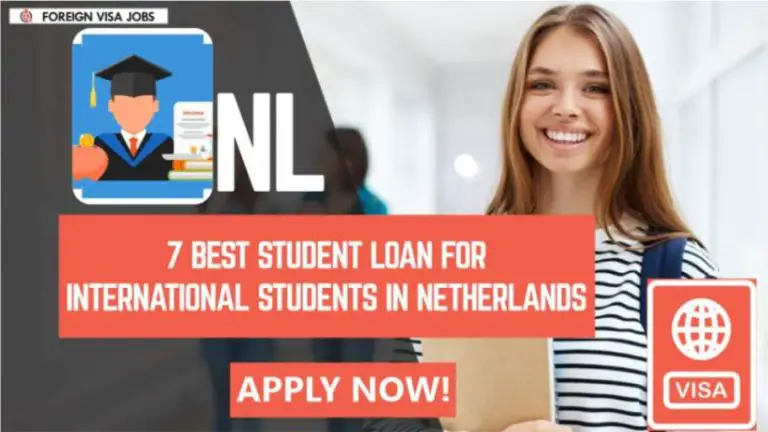 Best Student Loan for International Students in Netherlands