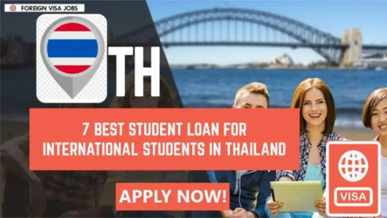 Best Student Loan for International students in Thailand