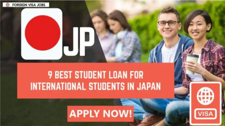 Best Student loan for international students in Japan