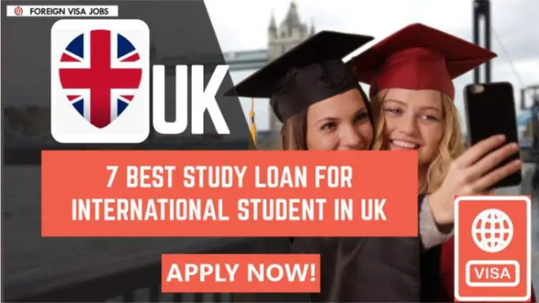 Best Study Loan for International Students in UK