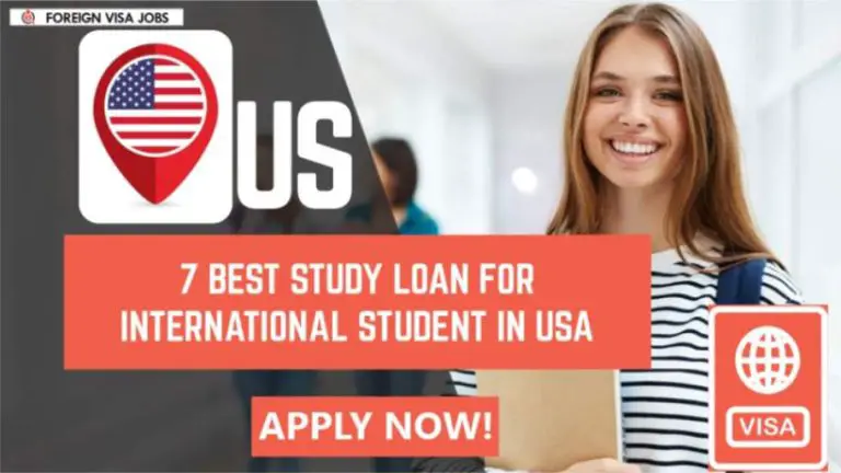 Best Study loan for International Students in USA