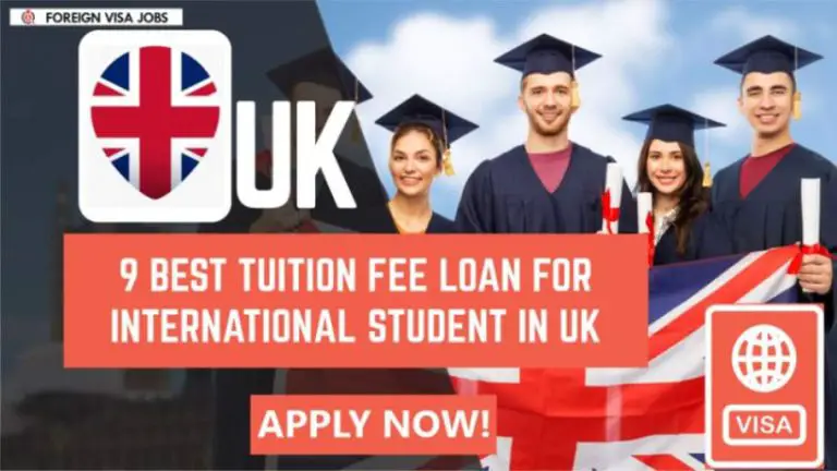 Best Tuition Fee loan for International Students in UK