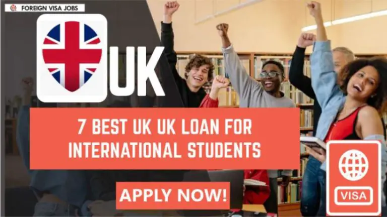 Best UK Loan for International Students