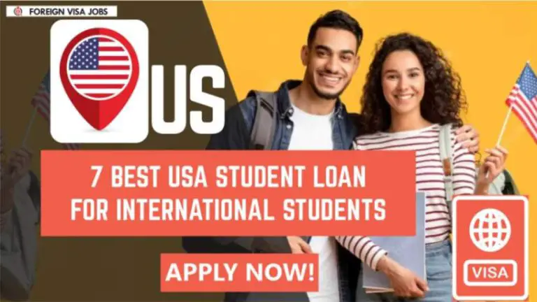 Best USA student Loan for International Students