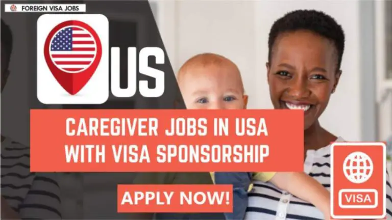 Caregiver Jobs in USA with Visa Sponsorship