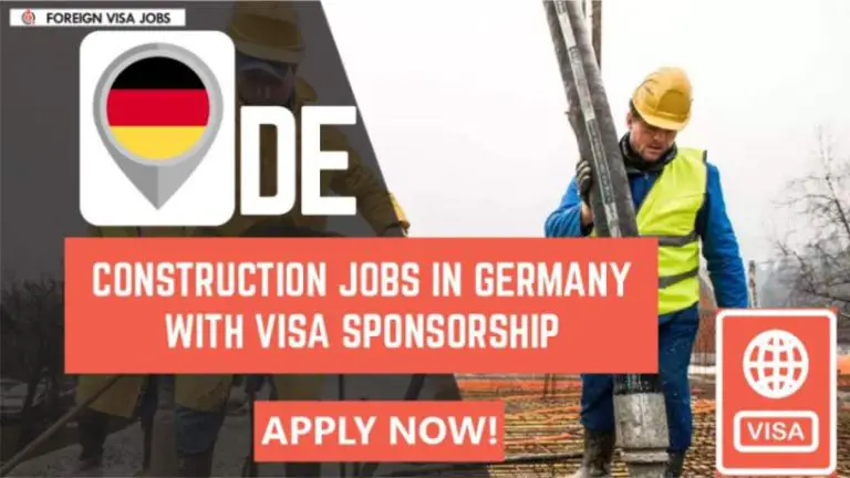 Construction Jobs in Germany with Visa Sponsorship