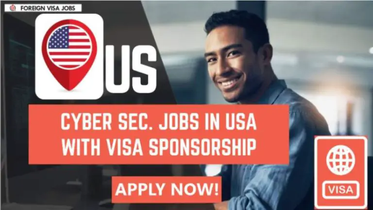 Cyber Security Jobs in USA with Visa Sponsorship