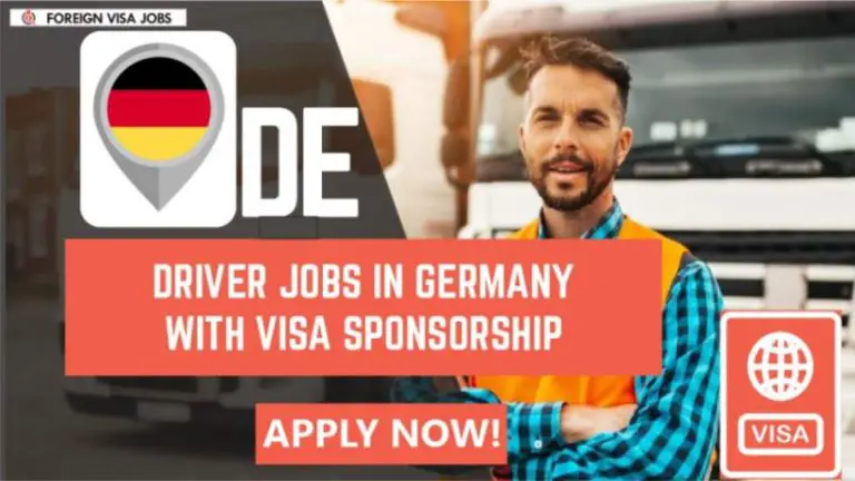 Driver Jobs in Germany with Visa Sponsorship