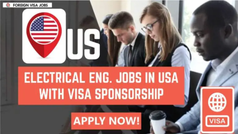 Electrical Engineering Jobs in USA with Visa Sponsorship