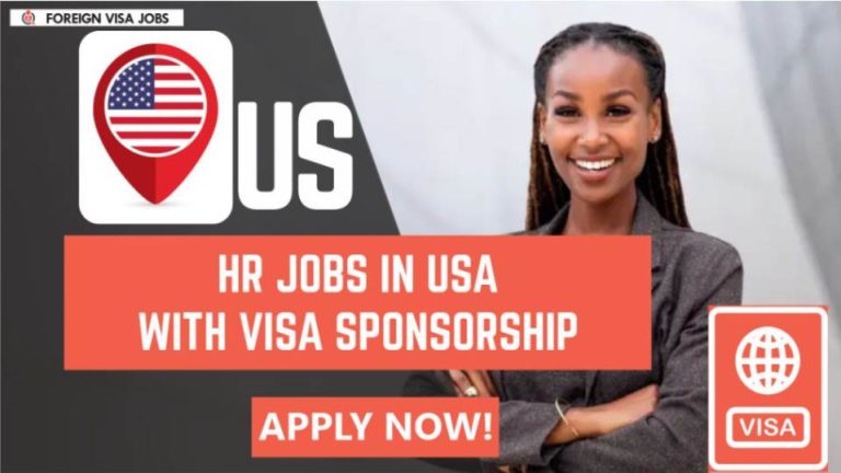 HR Jobs in USA with Visa Sponsorship