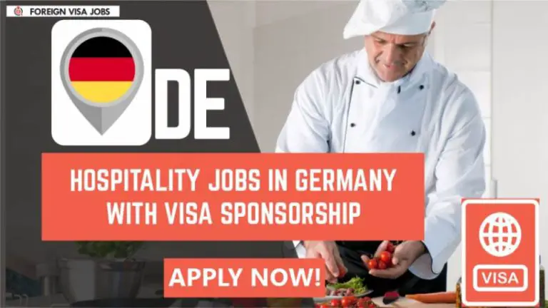 Hospitality Jobs in Germany with Visa Sponsorship