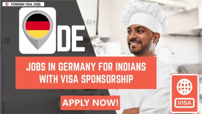 Jobs in Germany for Indians with Visa Sponsorship